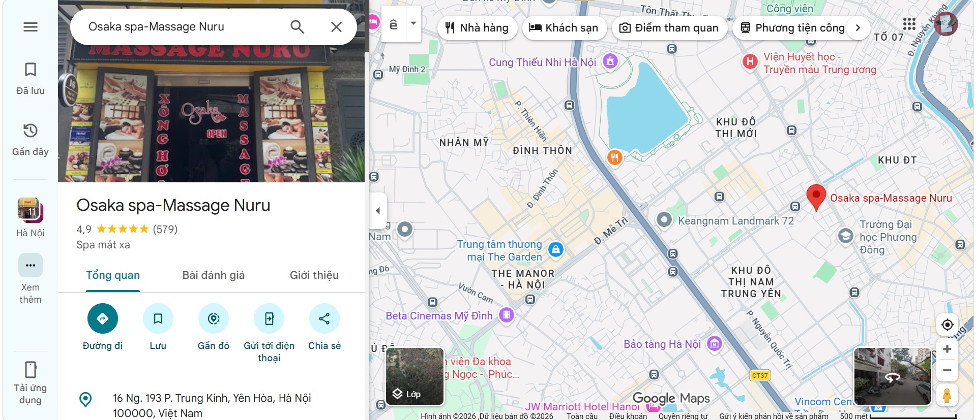 Vị trí thuận tiện