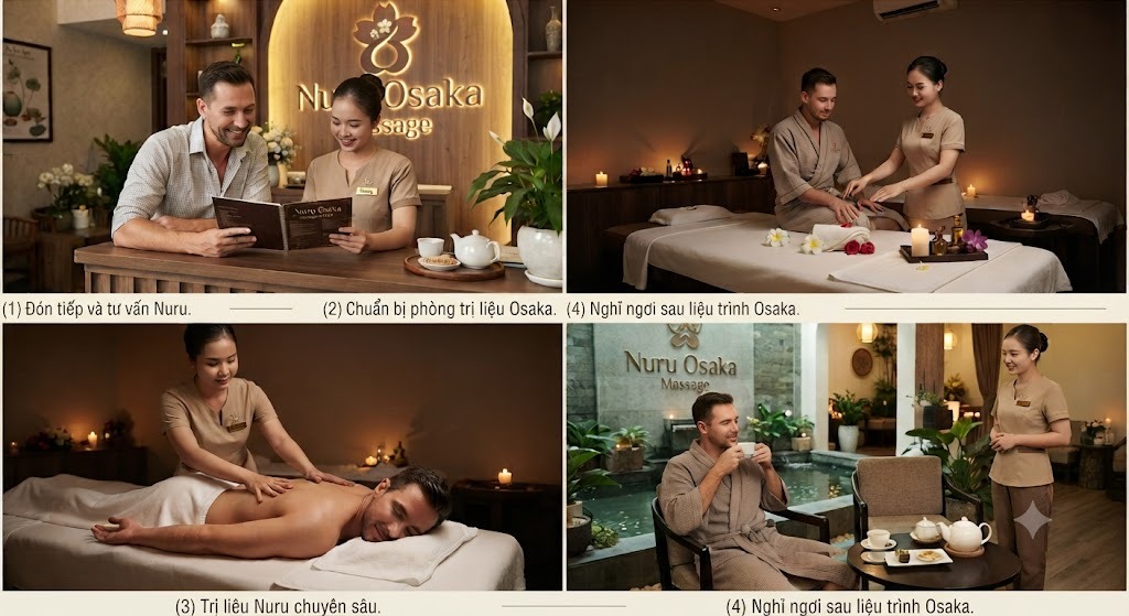 Massage Xa La A Z tại Massage nuru OSAKA gồm những gì?